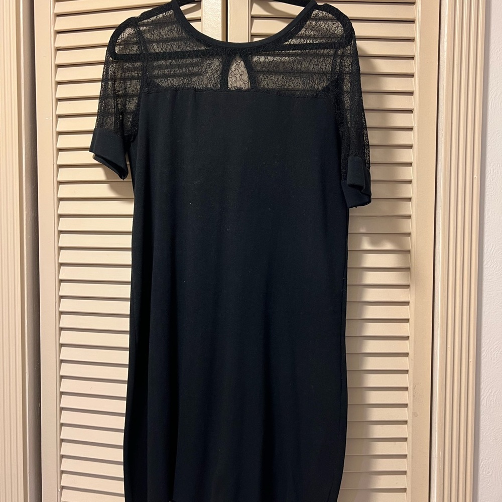 Black lace dress. Size M/L